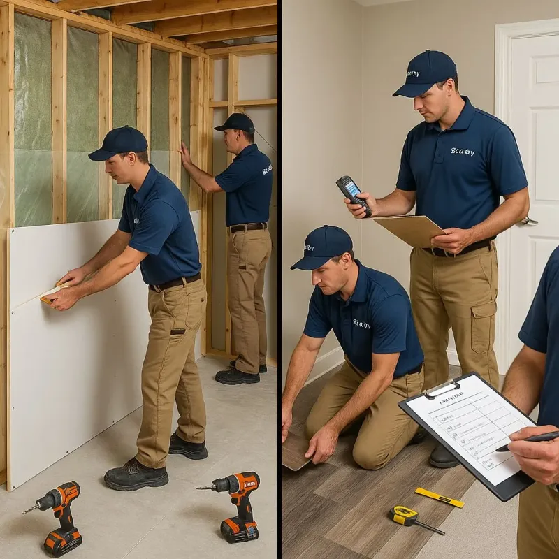 Repairs and Reconstruction process in Valley, AL